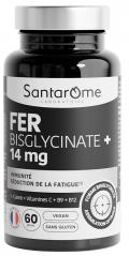 Fer Bisglycinate+ 14 mg 2 Mois 60 Gélules - Pot