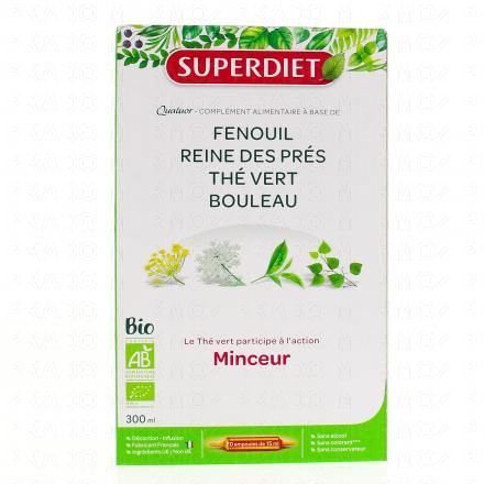 Quatuor minceur bio 20 ampoules