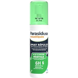 Moustiques Zones Tropicales et Zones Tempérées Spray Répulsif Végétal