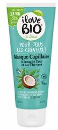 Masque Capillaire Eau de Coco et Thé Vert Biologique 200 ML - Tube 200 ml