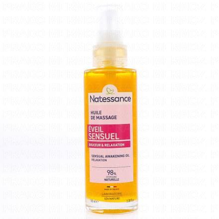 Eveil sensuel huile de massage flacon 100ml