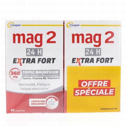 MAG 2 Extra-Fort 24h 90 comprimés
