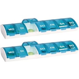 Anabox® Pilulier Box 7 Bleu