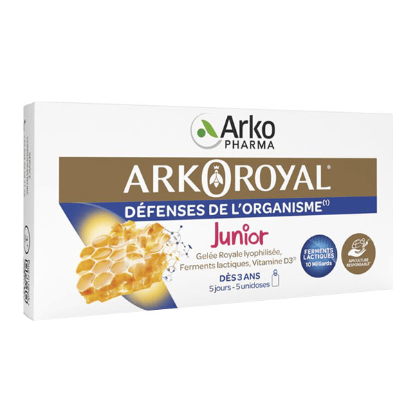 Arkoroyal Défenses de l'Organisme Junior 5 unidoses