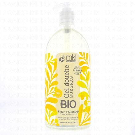 Gel douche Bio Fleur d'oranger 1l