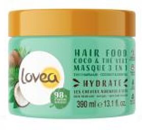Hair Food Masque 3en1 à l'Huile de Coco & Thé Vert 390 ml - Pot 390 ml