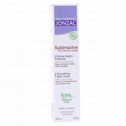 Sublimactive - Crème Légère Lissante Bio 40ml