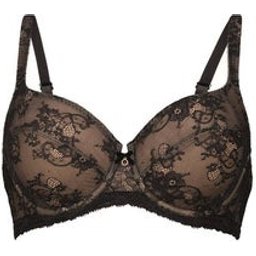 Soutien-Gorge Noir à Armatures 80C 1ut