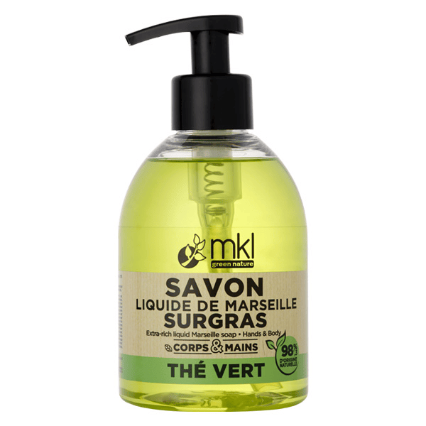 Savon Liquide de Marseille Surgras Thé Vert 300ml
