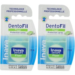 Inava DentoFil Fluor Fil dentaire ciré