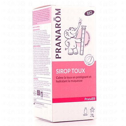 PranaBB Sirop toux bio 120ml