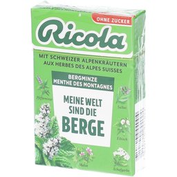 Bonbons à la menthe des montagnes