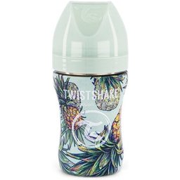 Biberon Anticolique Acier Ananas 260ml