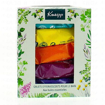 Papillote Galets effervescents pour le bain