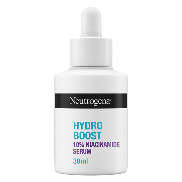 Sérum Hydro Boost 10% Niacinamide flacon pipette compte-goutte 30 ml
