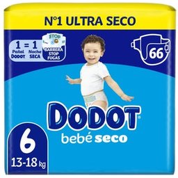 Étapes Taille 6 Couches 13-18 Kg 66uts