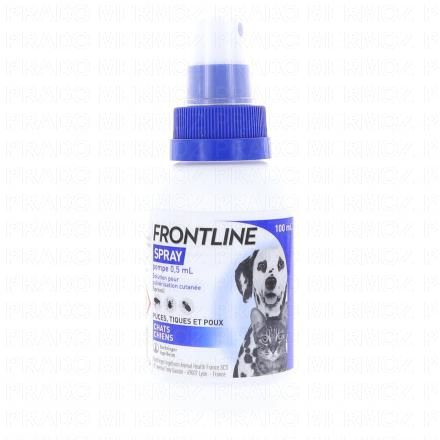 Spray antiparasaitaire chien et chat 100ml