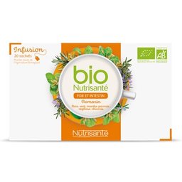Nutrisanté Infusion Foie Vésicule 20 Sachets