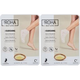Nature Chaussettes de masque nourrissant à l'argan