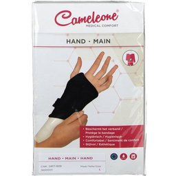 Cameleone Main Ouvert Pouce Noir L