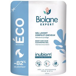 - Gel Corps et Cheveux - Peaux Sensibles - Eco Recharge - 500ml