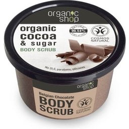 Gommage pour le corps au chocolat belge d'Organic Shop