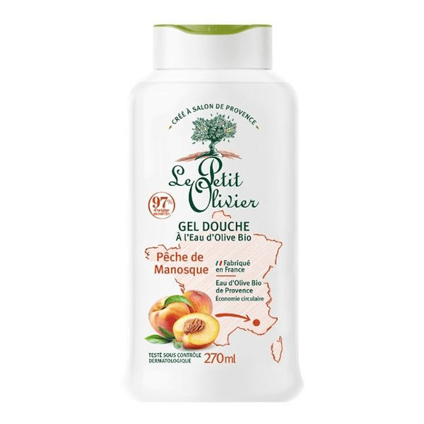 - Gel Douche - Pêche De Manosque - Sans Savon  270ml