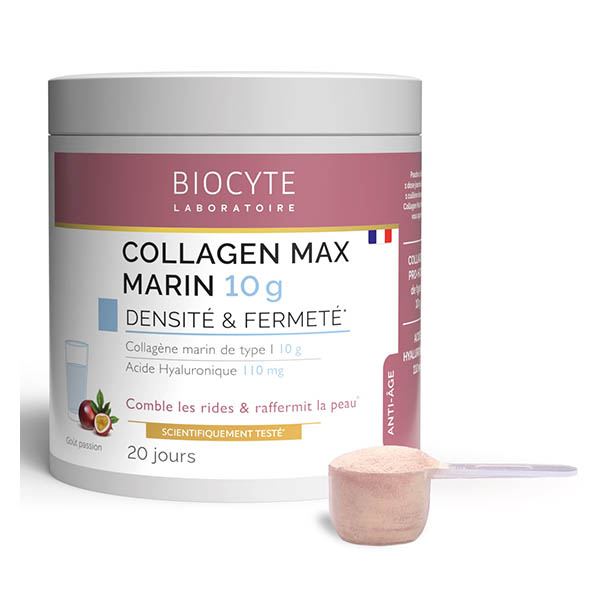Collagen Max Marin Collagène Marin 10g Acide Hyaluronique Anti-Age220g
