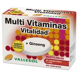Multi Vitamines + Ginseng 24comp
