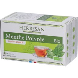 Herbesan Menthe Poivrée Bio – Digestion, Bien-être