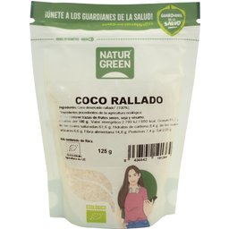 biologique râpé noix de coco râpée 125g