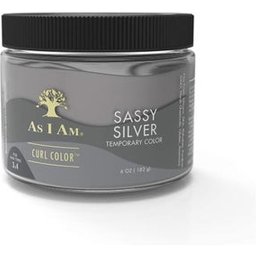 Curl Color Temporary Hair Color Sassy Silver 182g