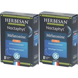 Herbesan Noctaphyt mélatonine sommeil et décalage horaire
