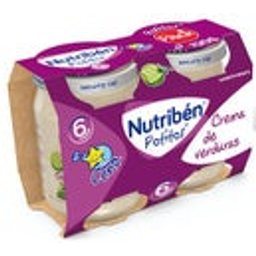 Nutriben Potito Duo Crema De Verduras 190g