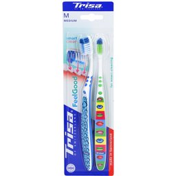Trisa Feelgood Smart Clean Brosse à dents Duo medium