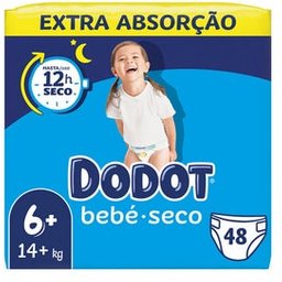 Bébé Sec Extra Taille 6+ +14Kg 54uts