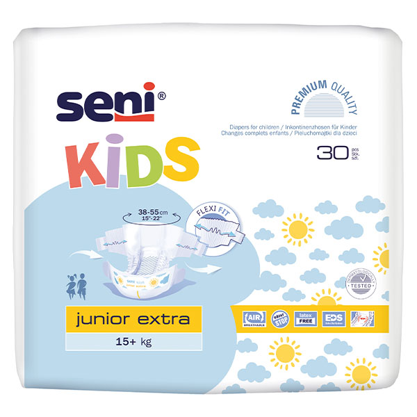 Kids Junior Protection Change Complet Extra 30 unités