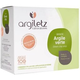 Tiras de Arcilla Verde 5mx8.5cm