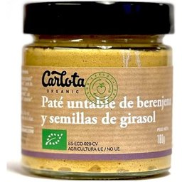 Pâté Aux Aubergines Et Graines de Tournesol Bio 180g