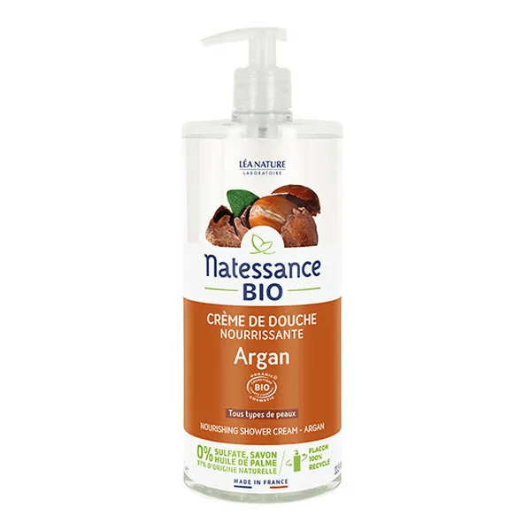 Natessance, Crème douche argan bio 1L