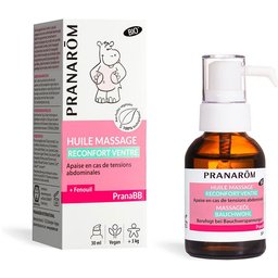 Pranarôm PranaBB Huile de massage Réconfort ventre Bio
