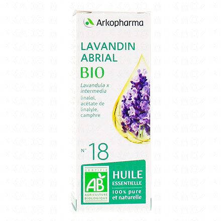 Arkoessentiel - Huile essentielle de Lavandin abrial N°18 Bio flacon 10ml