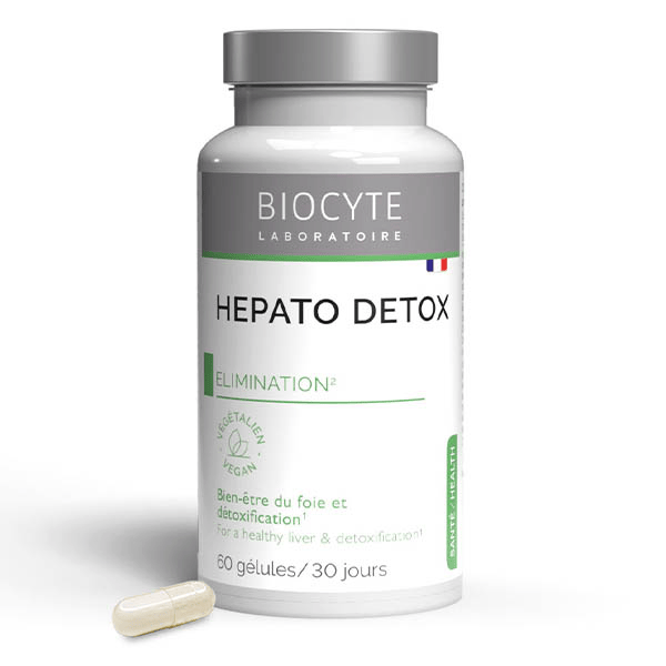 Hepato Detox Bien-être Foie Chardon Marie Fenouil Artichaut 60 gélules