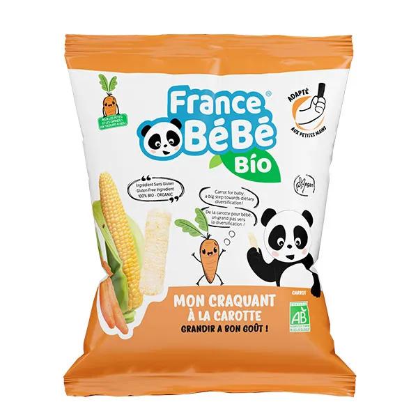 Mon Craquant Maïs Carotte +7m Bio 20g
