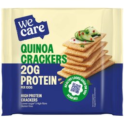 Crackers quinoa riches en protéines sans gluten