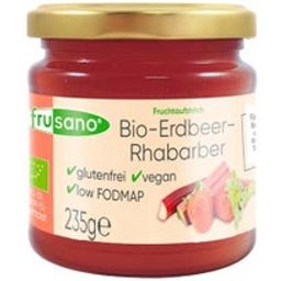 Confiture Fraise Rhubarbe Bio 235g