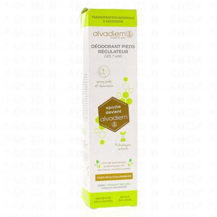 Déodorant pieds régulateur flacon vaporisateur 100 ml