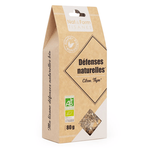 Tisane Défenses Naturelles Bio 80g
