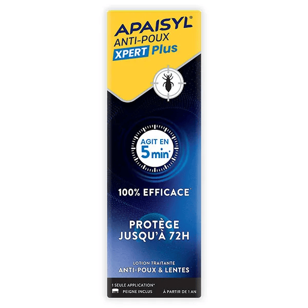 Xpert Plus Lotion Anti-Poux & Lentes Agit en 5 minutes 100ml