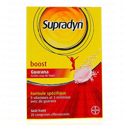 Boost boite de 20 comprimés effervescents